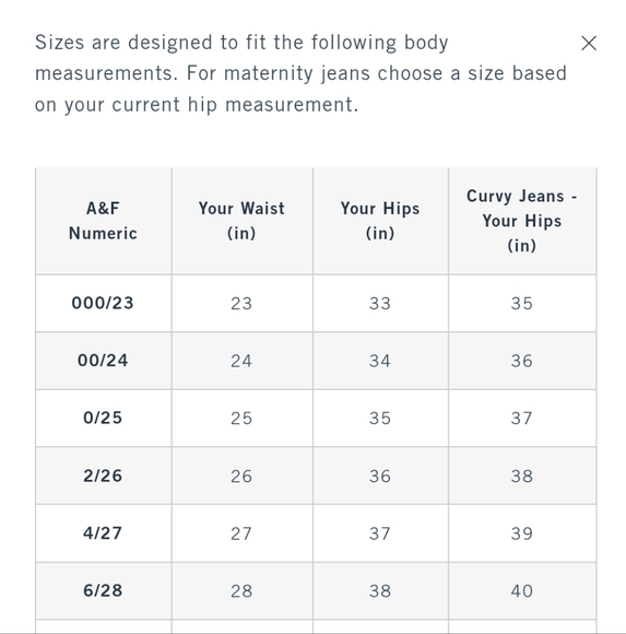 Abercrombie & Fitch "The A& F Boot" Jeans Size 4 Long - Picture 6 of 7